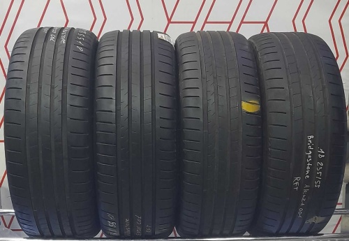 Шины Bridgestone Alenza 001 235/55 R18 -- б/у 5.5