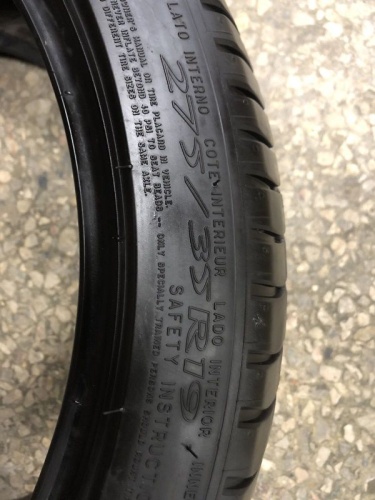 Шины Michelin Primacy 3 275/35 R19 100Y б/у 5